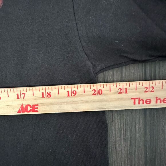 VTG Busch Gardens Big Bad Wolf Ride “I Survived” Black Shirt Men’s Size Large - Picture 6 of 8